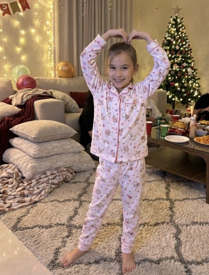 Pijama partisi / arkadaş fotoğrafı