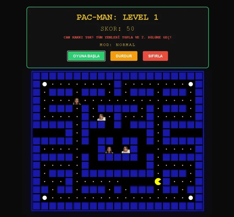 Pac-Man vs Yağ-Ber